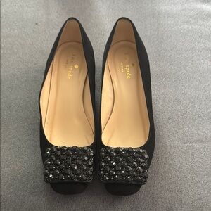Kate Spade Black Embellished Women's Shoes